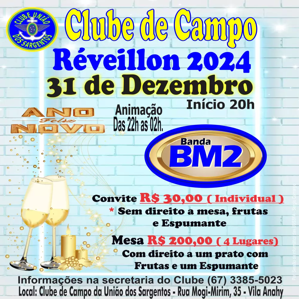 Réveillon UBSSFA 2023 31/12/2023